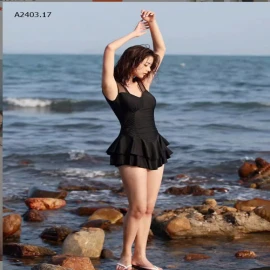 BỘ BƠI NỮ VÁY TẦNG-sỉ 100k 