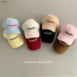 MŨ LƯỠI CHAI CHỮ Noand CHO BÉ-sỉ 88k