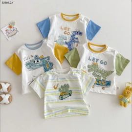 ÁO THUN KHỦNG LONG-sỉ 95k