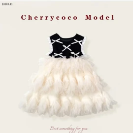 VÁY NƠ SÁT NÁCH NHIỀU TẦNG BG CHERRY.COCO-sỉ 248k