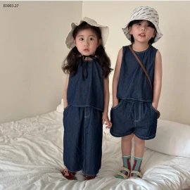SET BỘ DENIM CHO BÉ TRAI BÉ GÁI-sỉ 180k