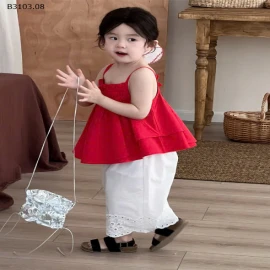 ÁO 2 DÂY XÒE CHO BÉ GÁI -sỉ 151k