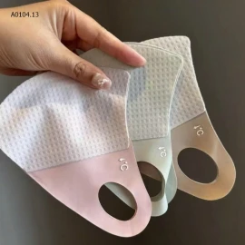 KHẨU TRANG LÀM MÁT CHỐNG TIA UV-sỉ 55k/set 6c mix màu