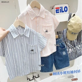 SƠ MI KẺ SỌC BÉ KACADY -sỉ 117k