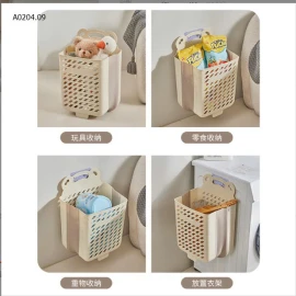 GIỎ ĐỰNG ĐỒ GIẶT BẨN GẤP GỌNsỉ Sz nhỏ : 75k              Sz to : 117k