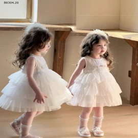 VÁY CÔNG CHÚA SÁT NÁCH BÉ GÁI CUTE -sỉ 178k