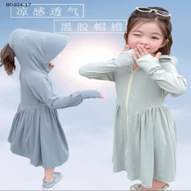ÁO CHỐNG NẮNG DÁNG DÀI BÉ-sỉ 210k
