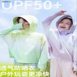 ÁO CHỐNG NẮNG MÀU LOANG CHO BÉ GÁI -sỉ 138k
