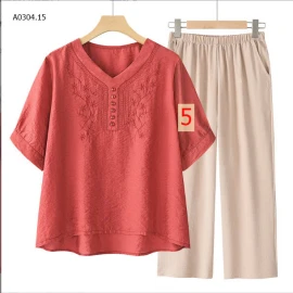 BỘ TRUNG NIÊN CHO MẸ -sỉ ÁO : 117k           BỘ : 187k