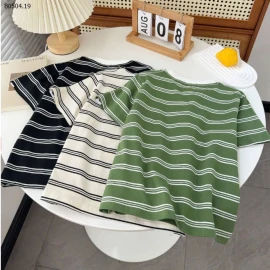 ÁO PHÔNG KẺ CHO BÉ TRAI -sỉ 138k