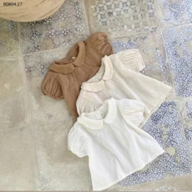 SƠ MI CỔ SEN SIZE NHÍ-sỉ 119k