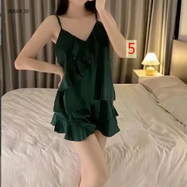 SET BỘ NGỦ LỤA HAI DÂY-sỉ 120k