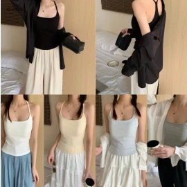 ÁO CỔ YẾM LƯNG CHỮ Y KÈM ĐỆM NGỰC CHO NỮ-sỉ 108k