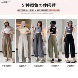QUẦN ỐNG RỘNG LƯNG CHUN CHO NỮ -sỉ 125k