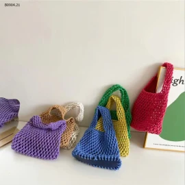 TÚI XÁCH LƯỚI SẮC MÀU QC-sỉ 85k