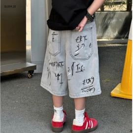 QUẦN JEAN CHỮ DÁNG LỬNG - sỉ 174k