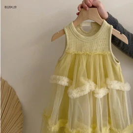 VÁY CÔNG CHÚA SÁT NÁCH BÉ GÁI-sỉ 240k