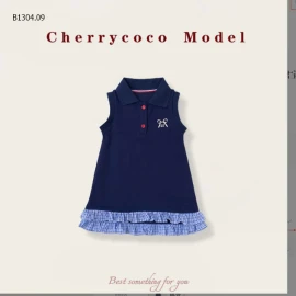   VÁY SÁT NÁCH POLO BÉ GÁI CHERRY.COCO- sỉ 175k