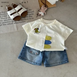 ÁO KHUINGR LONG MIX SHORT JEANS- sỉ áo : 123k  quần : 159k 