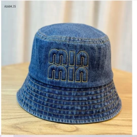   MŨ TRÒN JEAN CHỮ  - sỉ 77k