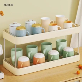 Giá úp cốc , chén bằng nhựa, nhấc rời - sỉ 160k