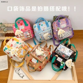   BALO HỌA TIẾT TIM CHO BÉ -Sỉ 130k