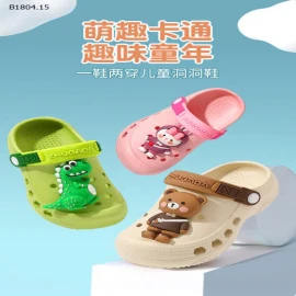DÉP CROCS CHO BÉ IU -  sỉ 76k/đôi