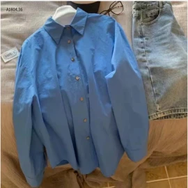 SƠ MI TRƠN DÀI TAY CHO NỮ - sỉ 170k