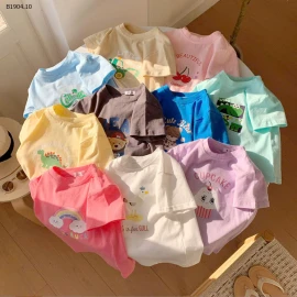 Bst ÁO PHÔNG CỘC TAY BÉ- sỉ 70k