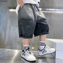 QUẦN SHORT JEAN LOANG MÀU BT  -sỉ 133k