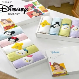 FULL BOX SET 5 KHĂN MẶT DISNEY-sỉ 73k