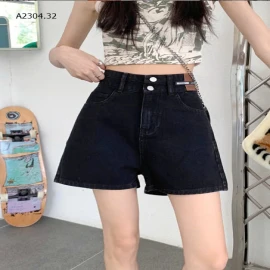 Quần short Jean 2 khuy -sỉ 129k