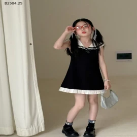 VÁY PHONG CÁC PHỐI MÀU BÉ GÁI-sỉ 206k