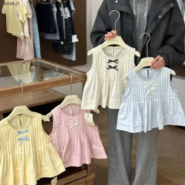 ÁO BABYDOLL NƠ SÁT NÁCH BG-sỉ 142k