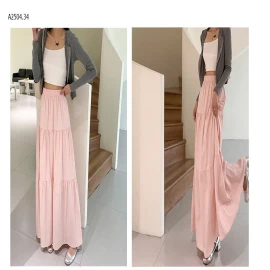 CHÂN VÁY LƯNG CHUN CHO NỮ -sỉ 98k