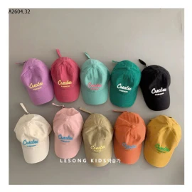 MŨ KẾT THÊU CHỮ CREATES-sỉ 89k