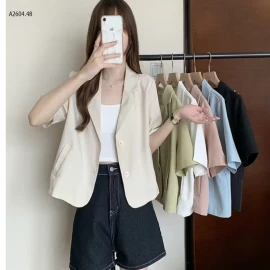 ÁO BLAZER CỘC TAY CHO NỮ -sỉ 103k
