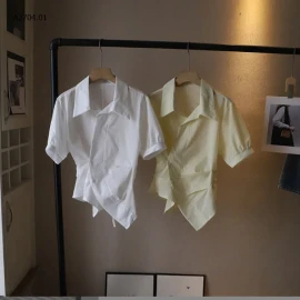 ÁO SƠ MI NGẮN TAY CÁCH ĐIỆU -sỉ 163k