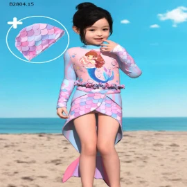SET BỘ BƠI NÀNG TIÊN CÁ CHO BÉ GÁI-sỉ 193k