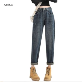 QUẦN JEAN NỮ ỐNG ĐỨNG-sỉ 155k