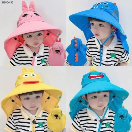 MŨ CHỐNG NẮNG RỘNG VÀNH CHO BÉ -sỉ 58k