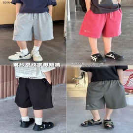QUẦN SHORT BÉ TRAI AMBB -sỉ Sz 90-150 : 163k                  Sz 160 : 176k