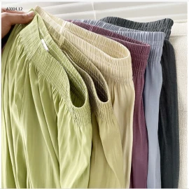 QUẦN ỐNG RỘNG NỮ CẠP CHUN-sỉ 123k