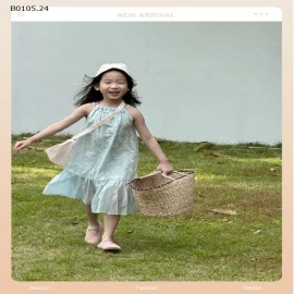 VÁY XANH CHO BÉ -sỉ 211k