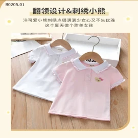 ÁO POLO CHO BÉ GÁI -sỉ 120k