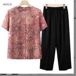 BỘ MẶC NHÀ  CHO BÀ CHO MẸ  -sỉ 215k