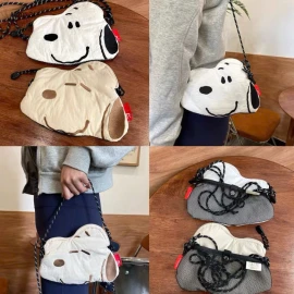 TÚI ĐEO CHÉO SNOOPY-sỉ 104k