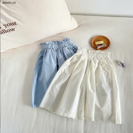 QUẦN THÔ ỐNG SỚ CẠP CHUN BÉ GÁI -sỉ 133k