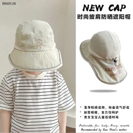 MŨ CHỐNG NẮNG CHE GÁY CHO BÉ-sỉ 100k
