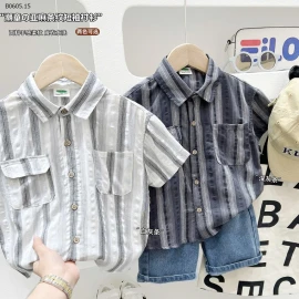 ÁO SƠ MI CHO KACADY BÉ TRAI -sỉ 120k